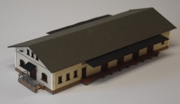 BuBi Model H060214 - H0 - Güterverladeschuppen Sebnitz